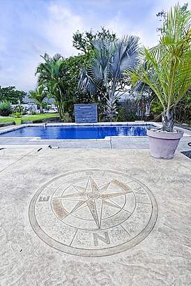 beton imprime reunion plage piscine